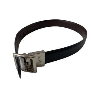 Chaps Reversible Faux Leather Belt - Black/Brown Youth/Kids Size XS
